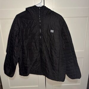 Dutch Bros Black Quilted Puffer Jacket – Lightweight Zip (Unisex)